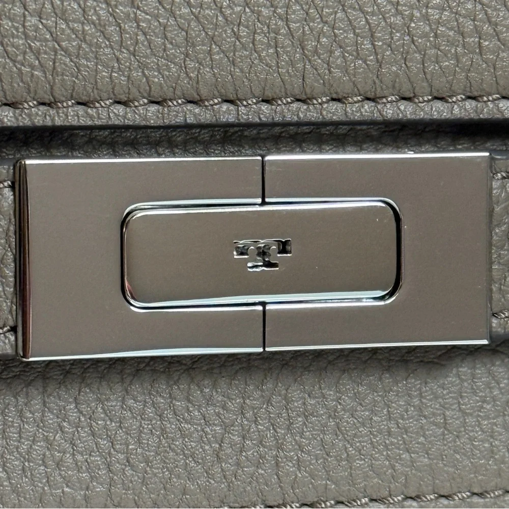 Tory Burch Lee Radziwill Shoulder Bag Wild Mushroom - Picture 5 of 16